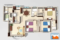 plano del apartamento